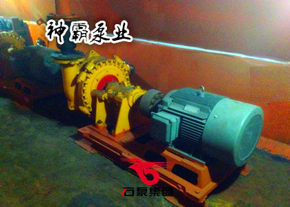 渣浆泵在造船厂吸砂选矿行业的应用实例